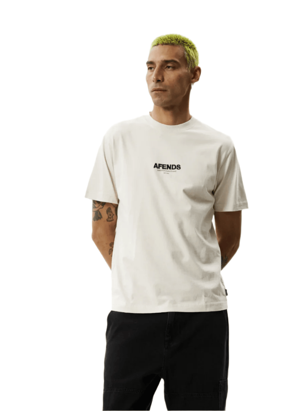 Afends - Vinyl Recycled Retro Fit Tee - Velocity 21