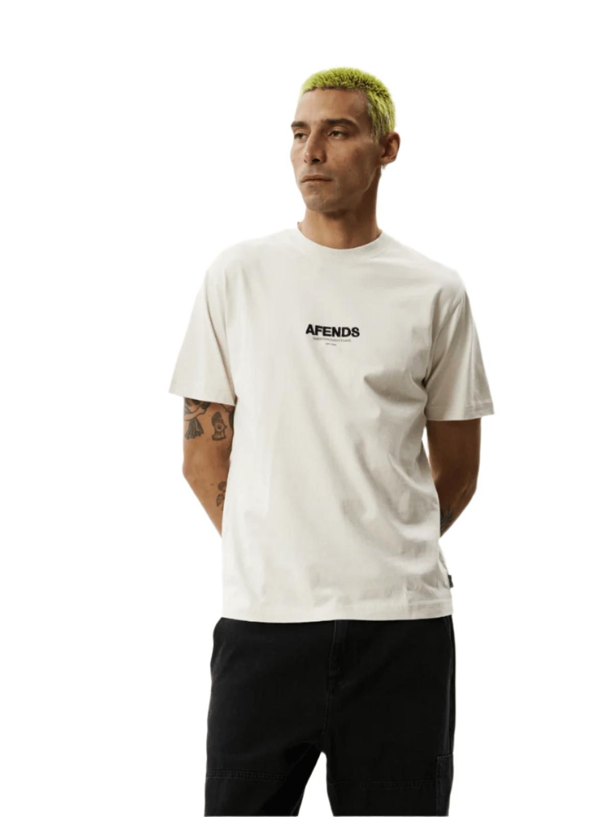 Afends - Vinyl Recycled Retro Fit Tee - Velocity 21
