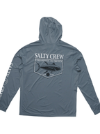 Salty Crew - Angler Hood Sunshirt - Velocity 21