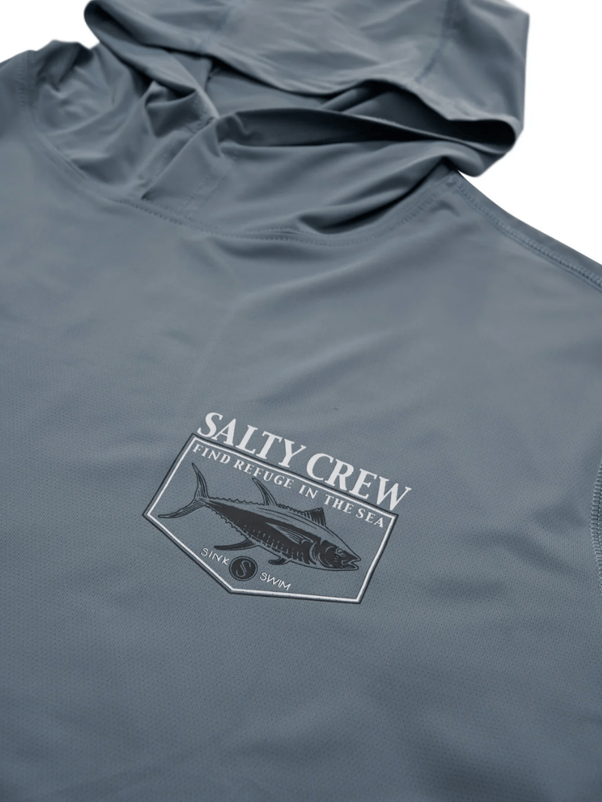 Salty Crew - Angler Hood Sunshirt - Velocity 21