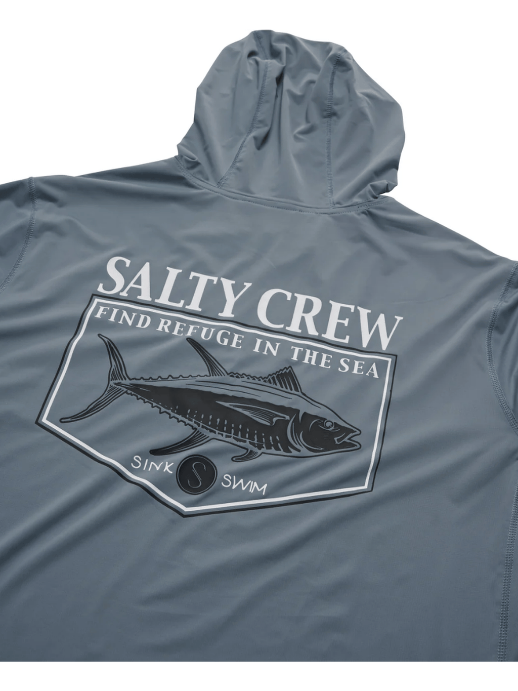Salty Crew - Angler Hood Sunshirt - Velocity 21