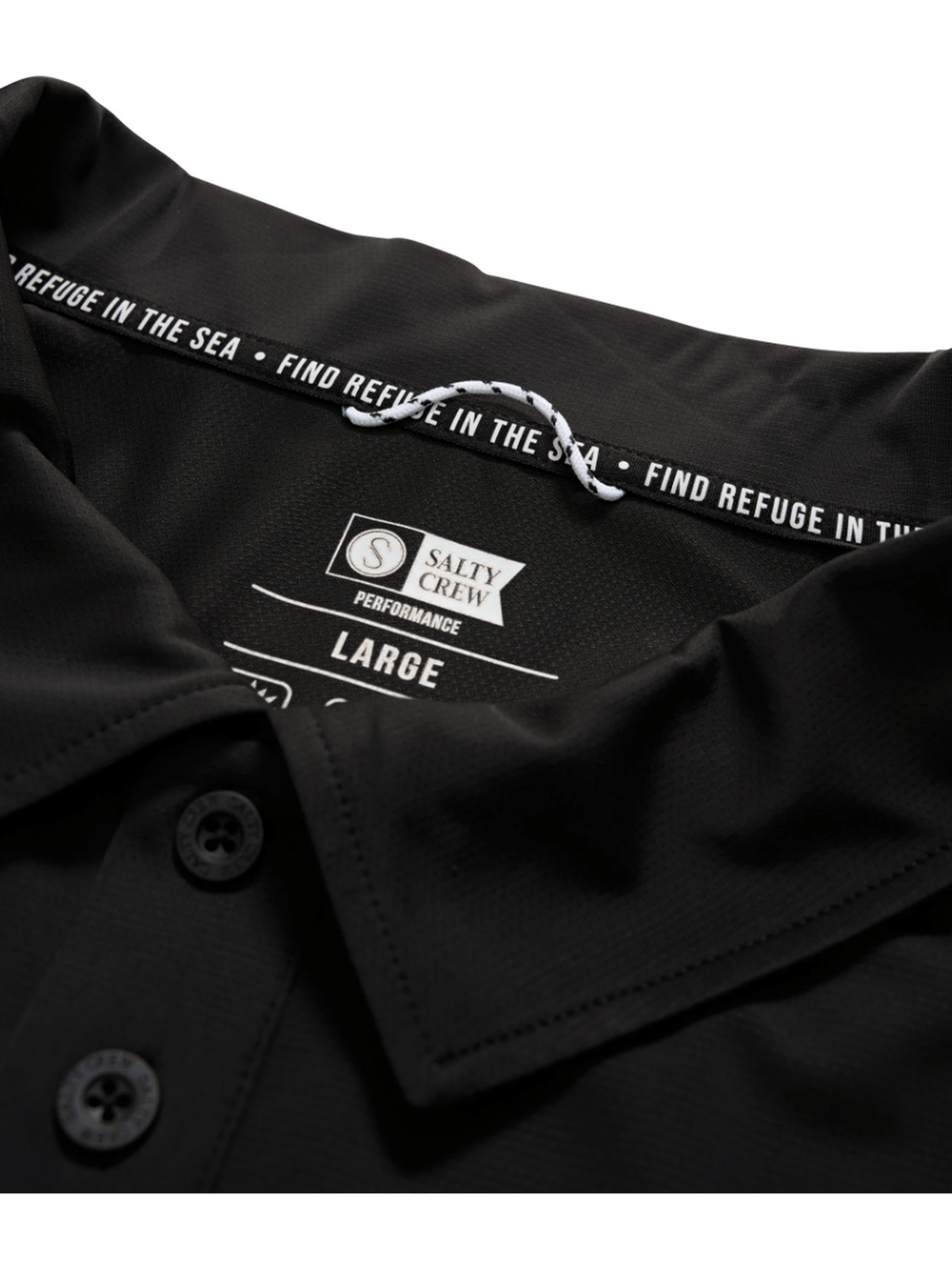 Salty Crew - Yellowfin Polo LS Sunshirt - Velocity 21