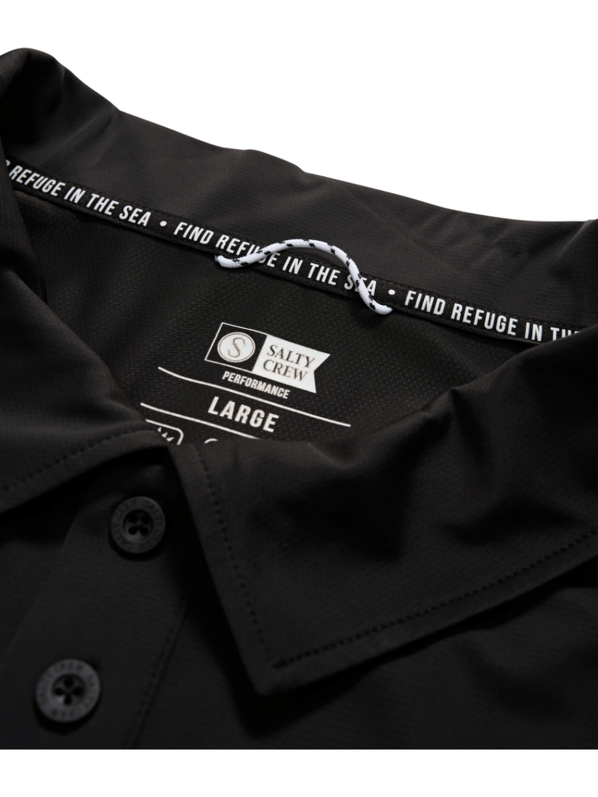 Salty Crew - Yellowfin Polo LS Sunshirt - Velocity 21