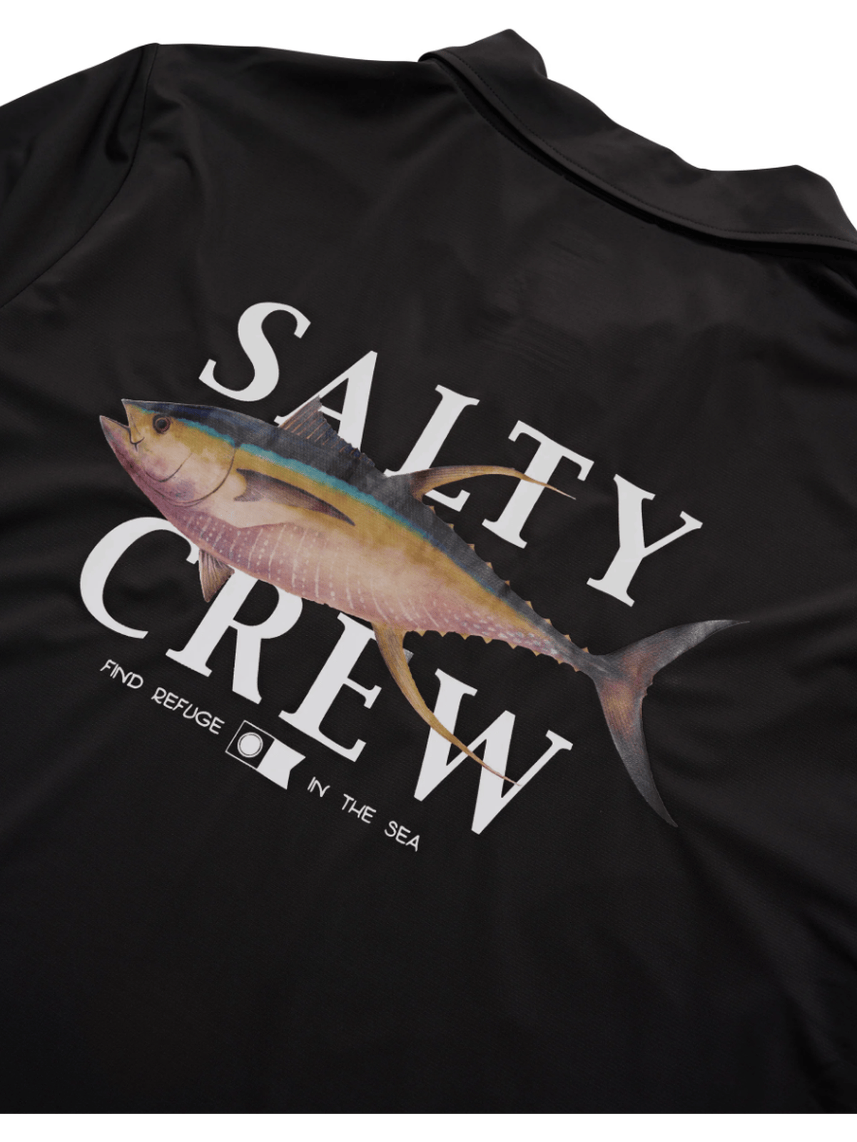 Salty Crew - Yellowfin Polo LS Sunshirt - Velocity 21