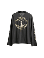 Salty Crew - Tailgate Polo LS Sunshirt - Coal - Velocity 21