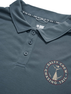 Salty Crew - Tailgate Polo LS Sunshirt - Storm - Velocity 21
