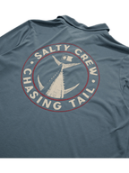Salty Crew - Tailgate Polo LS Sunshirt - Storm - Velocity 21