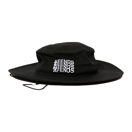 Afends - Limits Recycled Bucket Hat - Black - Velocity 21
