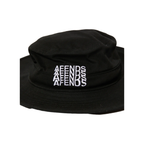 Afends - Limits Recycled Bucket Hat - Black - Velocity 21