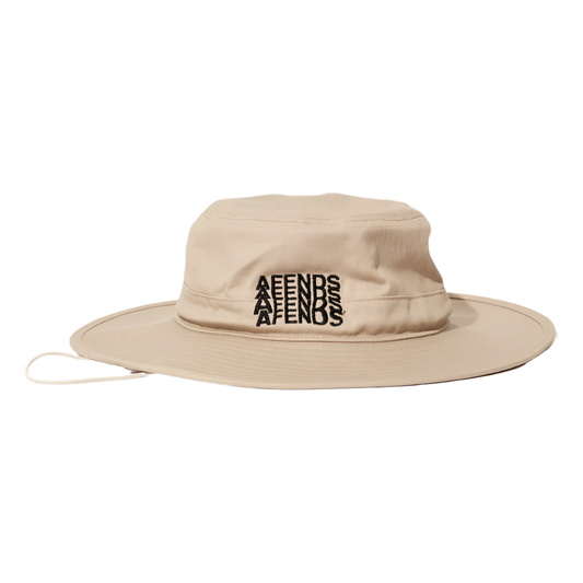 Afends - Limits Recycled Bucket Hat - Dark Ecru - Velocity 21
