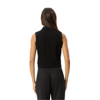 Afends - Eliza Hemp Rib Sleeveless Shirt - Black - Velocity 21