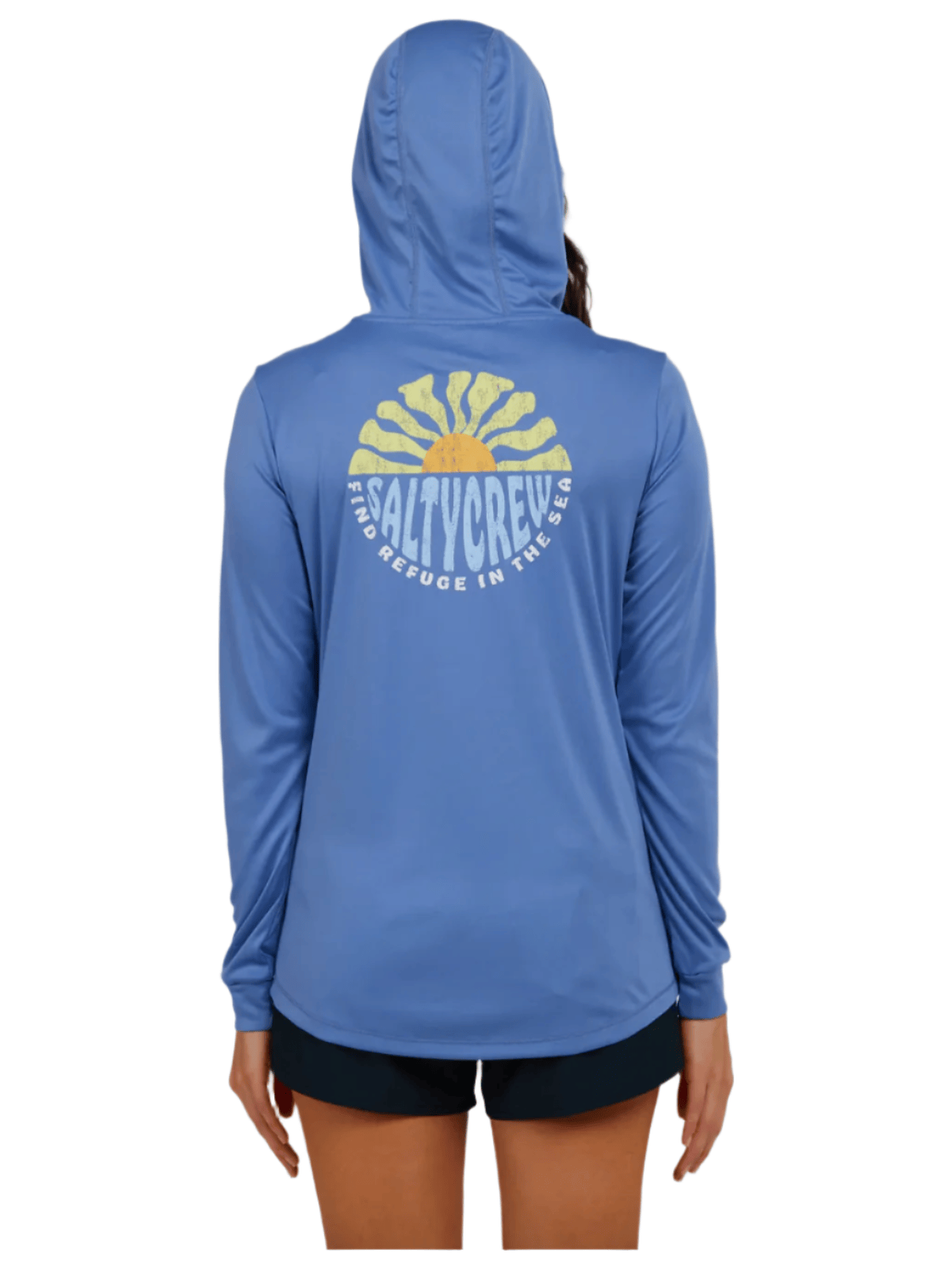 Salty Crew - Sun Days Hooded Sunshirt - Blue Dusk - Velocity 21
