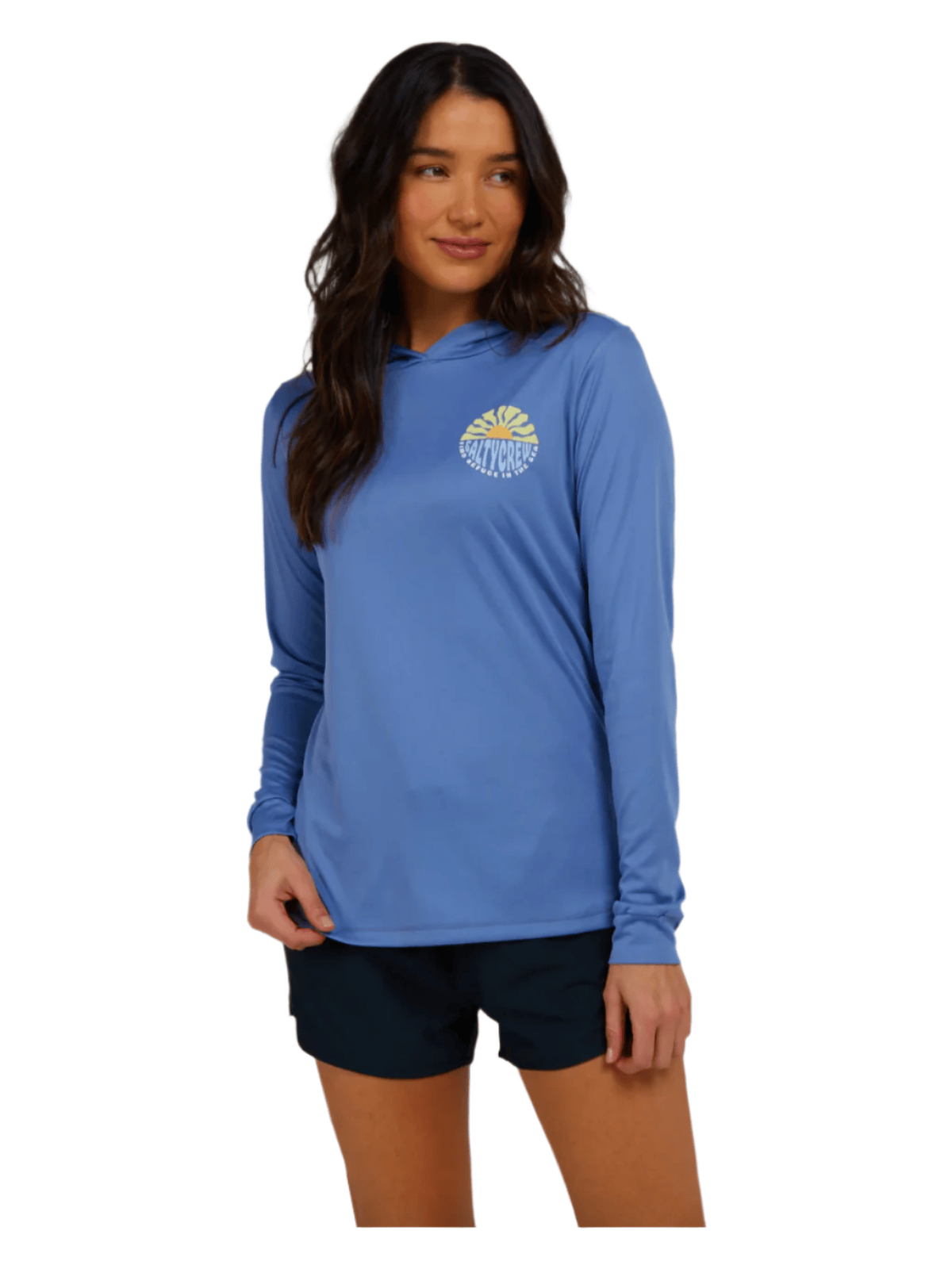 Salty Crew - Sun Days Hooded Sunshirt - Blue Dusk - Velocity 21