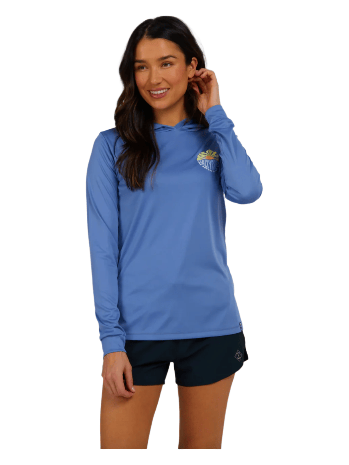 Salty Crew - Sun Days Hooded Sunshirt - Blue Dusk - Velocity 21