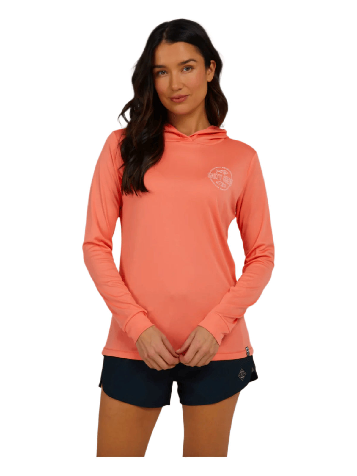 Salty Crew - Outlined Hooded Sunshirt - Velocity 21