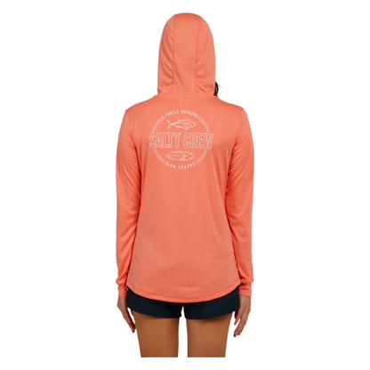 Salty Crew - Outlined Hooded Sunshirt - Velocity 21