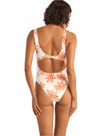 Rhythm - Sanctuary Floral Square Neck One Piece - Velocity 21