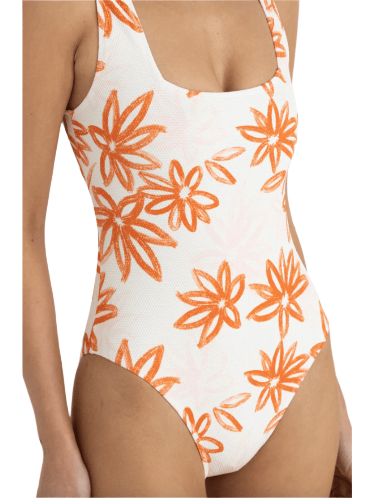 Rhythm - Sanctuary Floral Square Neck One Piece - Velocity 21