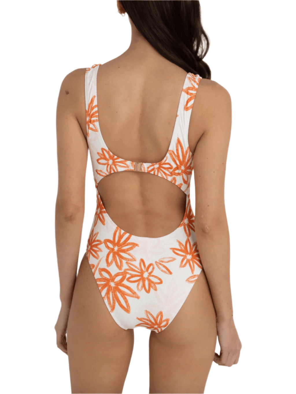 Rhythm - Sanctuary Floral Square Neck One Piece - Velocity 21