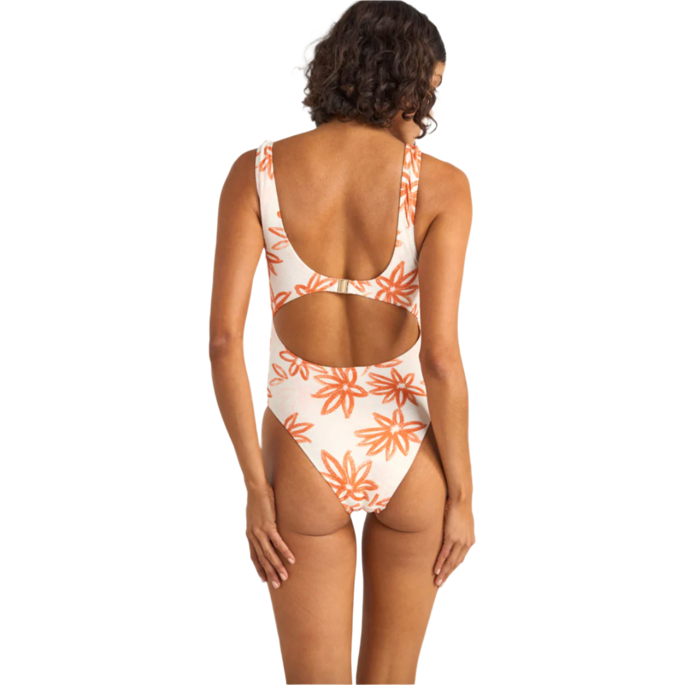 Rhythm - Sanctuary Floral Square Neck One Piece - Velocity 21