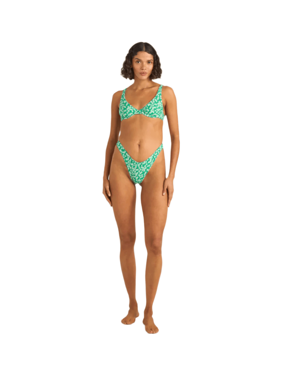 Rhythm - Evergreen Floral Underwire Top - Velocity 21