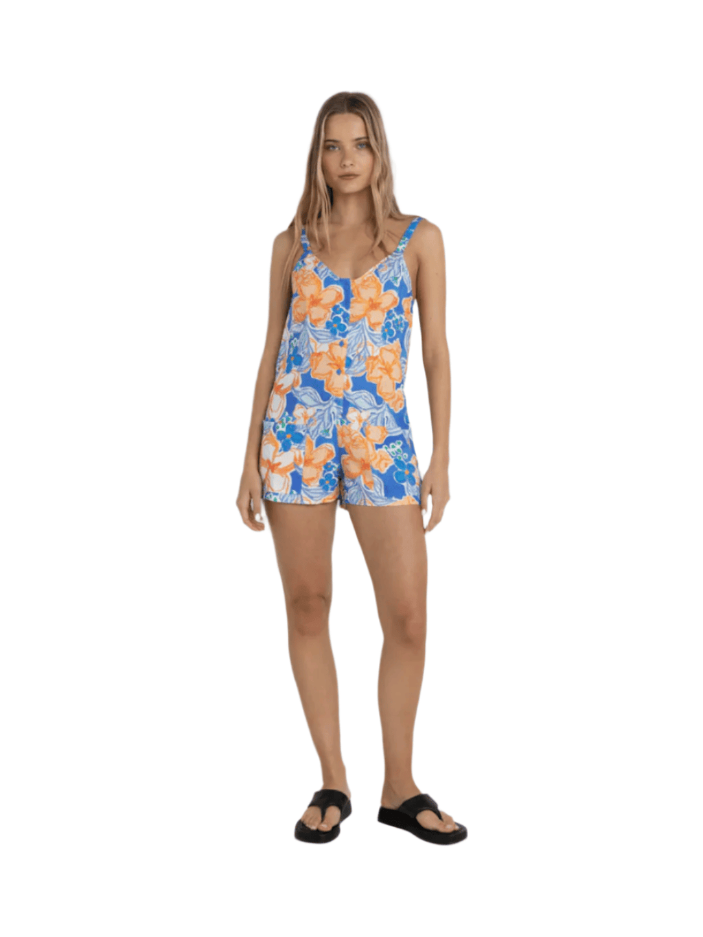 Rhythm - Paradise Floral Playsuit - Velocity 21