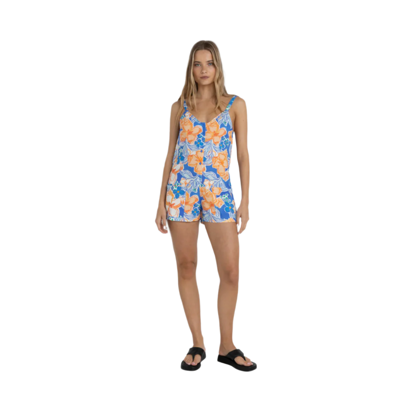 Rhythm - Paradise Floral Playsuit - Velocity 21