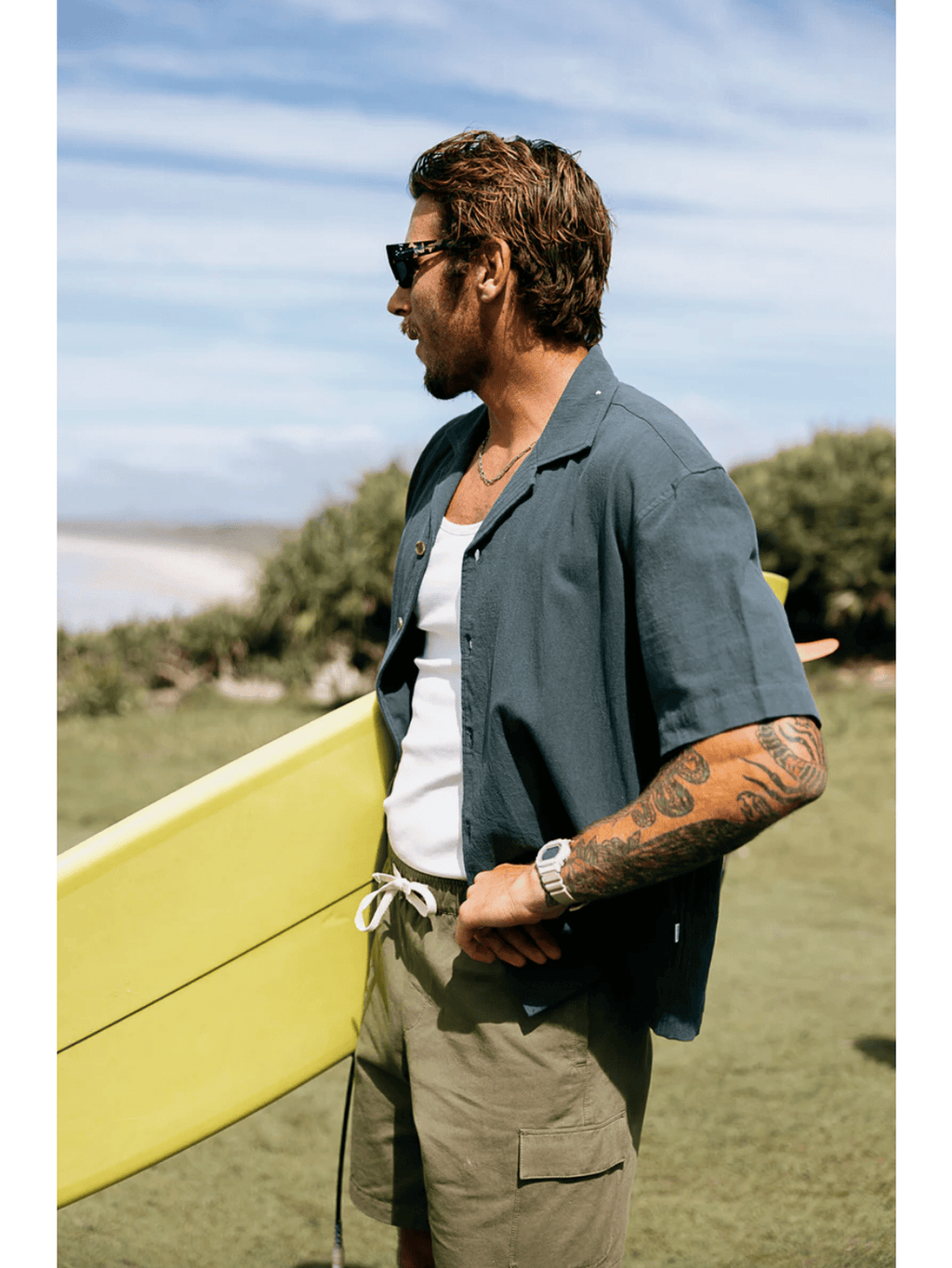 Rhythm - Relaxed Texture SS Shirt - Velocity 21