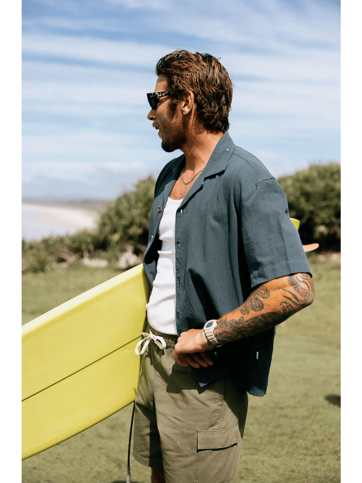 Rhythm - Relaxed Texture SS Shirt - Velocity 21