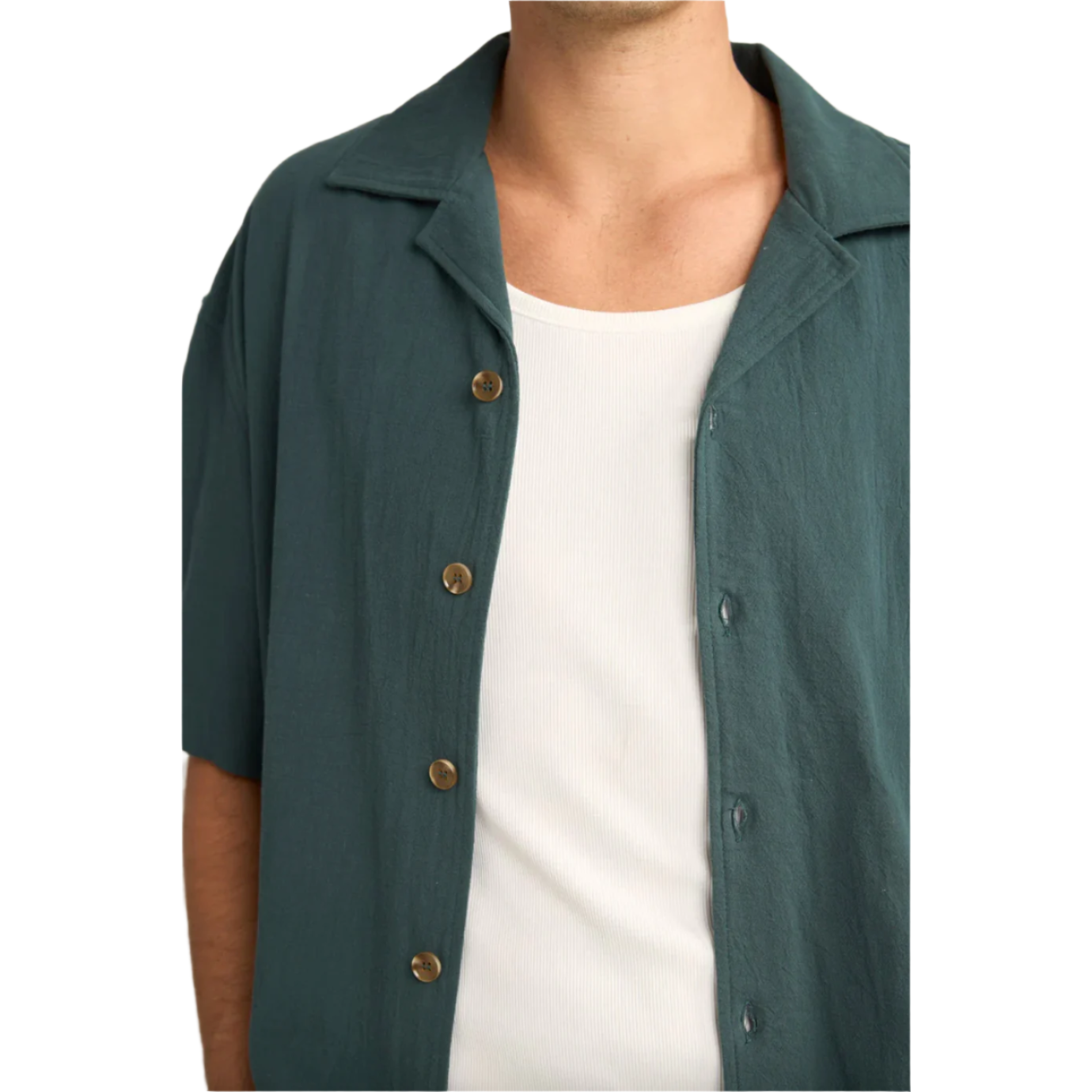 Rhythm - Relaxed Texture SS Shirt - Velocity 21