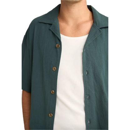 Rhythm - Relaxed Texture SS Shirt - Velocity 21