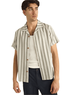 Rhythm - Vacation Stripe SS Shirt - Fern - Velocity 21