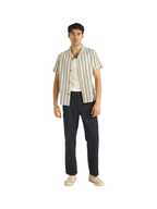 Rhythm - Vacation Stripe SS Shirt - Fern - Velocity 21