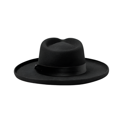 Brixton - Victoria Felt Fedora - Black - Velocity 21