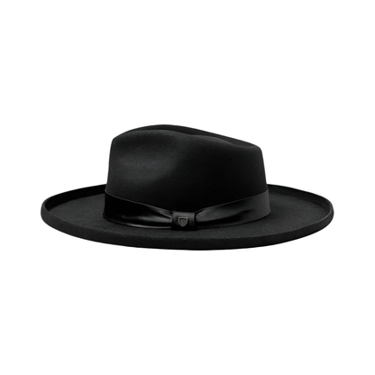 Brixton - Victoria Felt Fedora - Black - Velocity 21