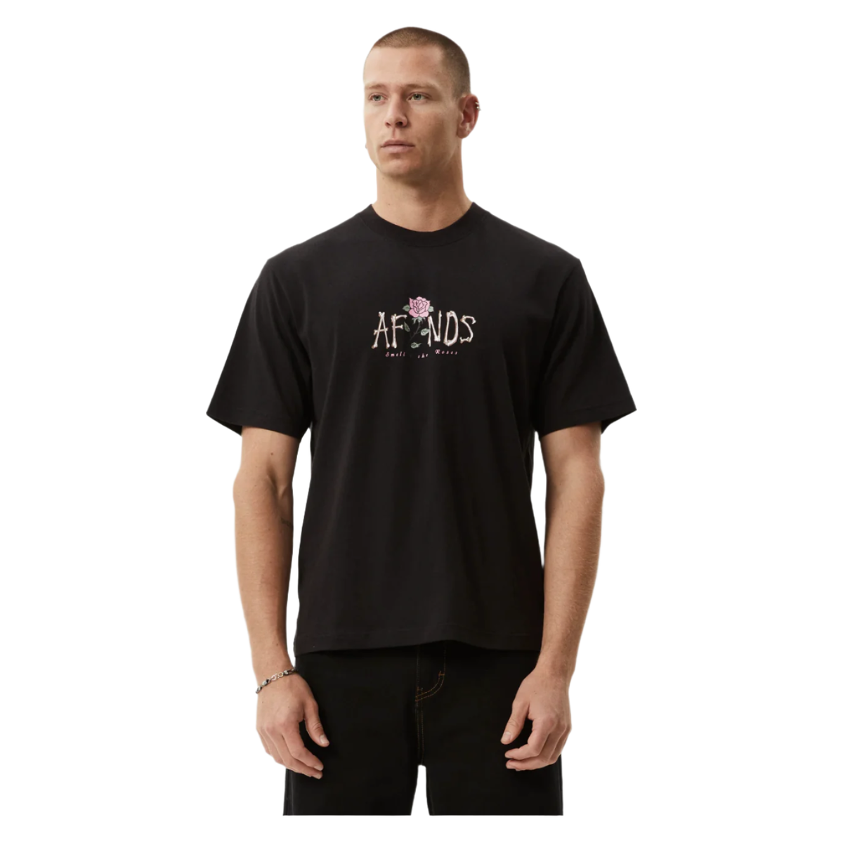 Afends - Smell The Roses Recycled Retro Fit Tee - Velocity 21
