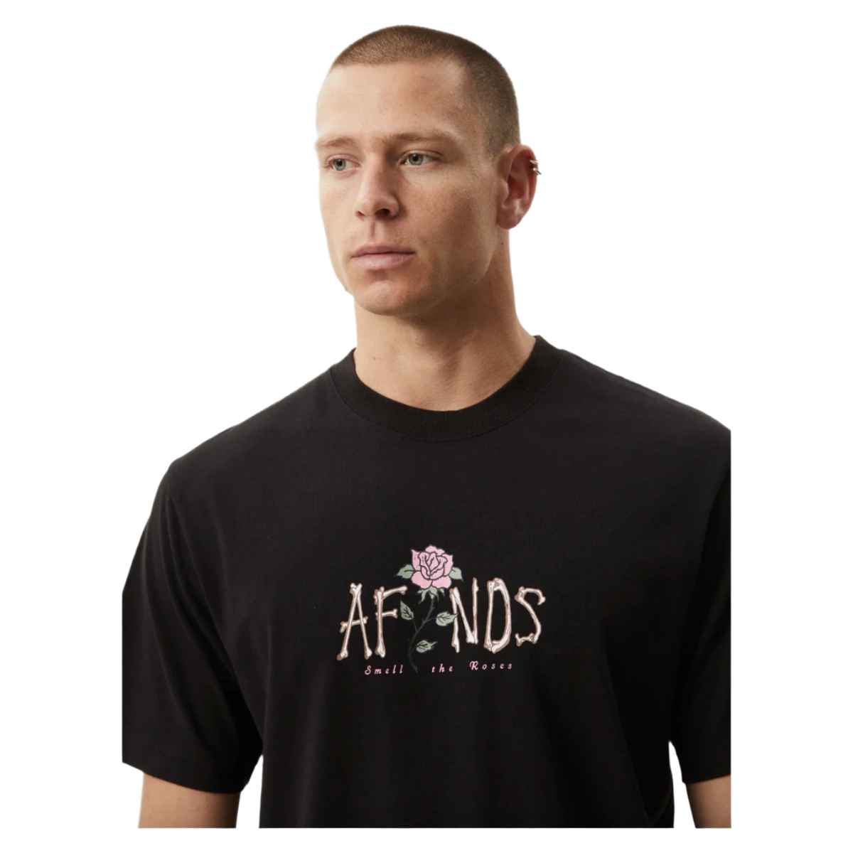 Afends - Smell The Roses Recycled Retro Fit Tee - Velocity 21