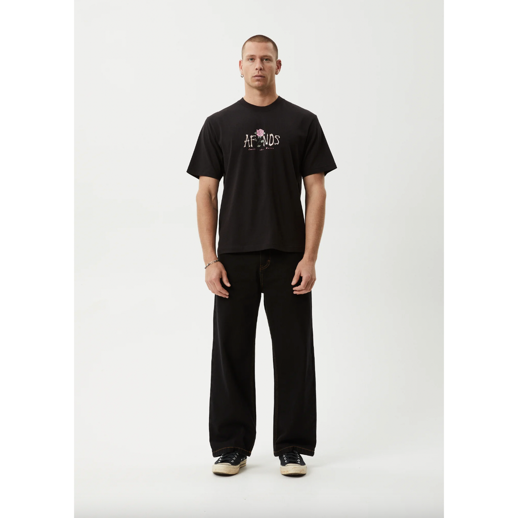 Afends - Smell The Roses Recycled Retro Fit Tee - Velocity 21