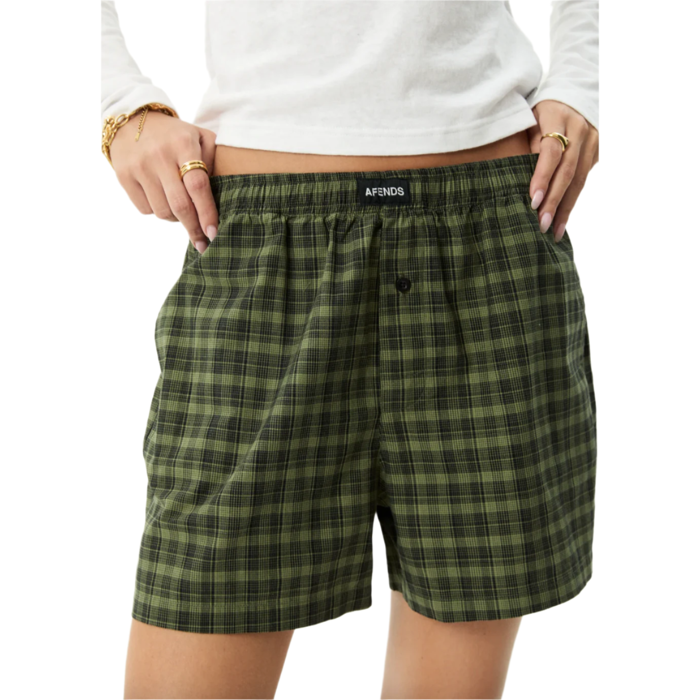 Afends - Ghost Organic Boxer Short - Velocity 21