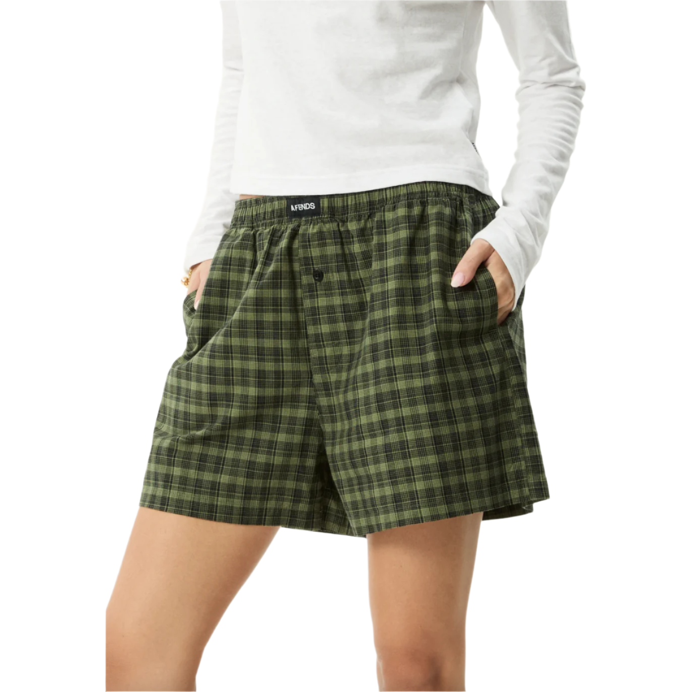 Afends - Ghost Organic Boxer Short - Velocity 21