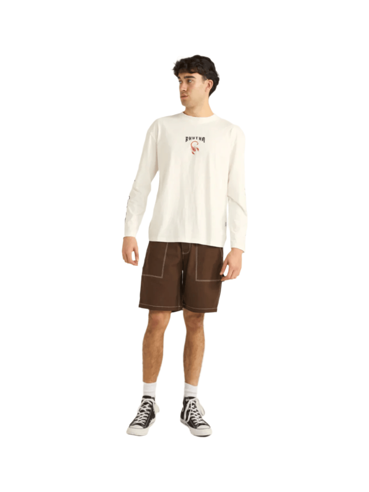 Rhythm - Scorpion Vintage LS Tee - Velocity 21