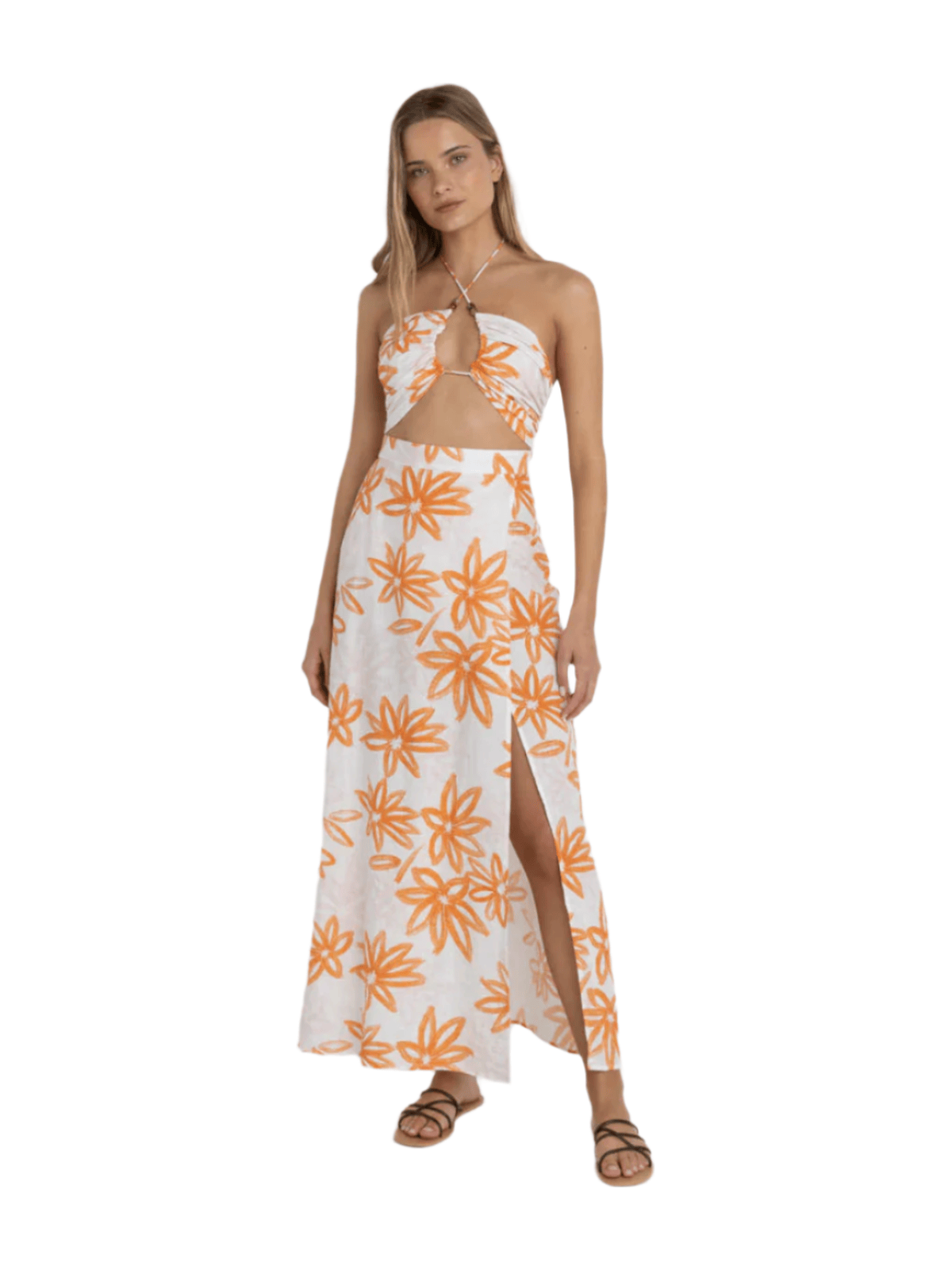 Rhythm - Sanctuary Floral Cut Out Maxi Dress - Velocity 21