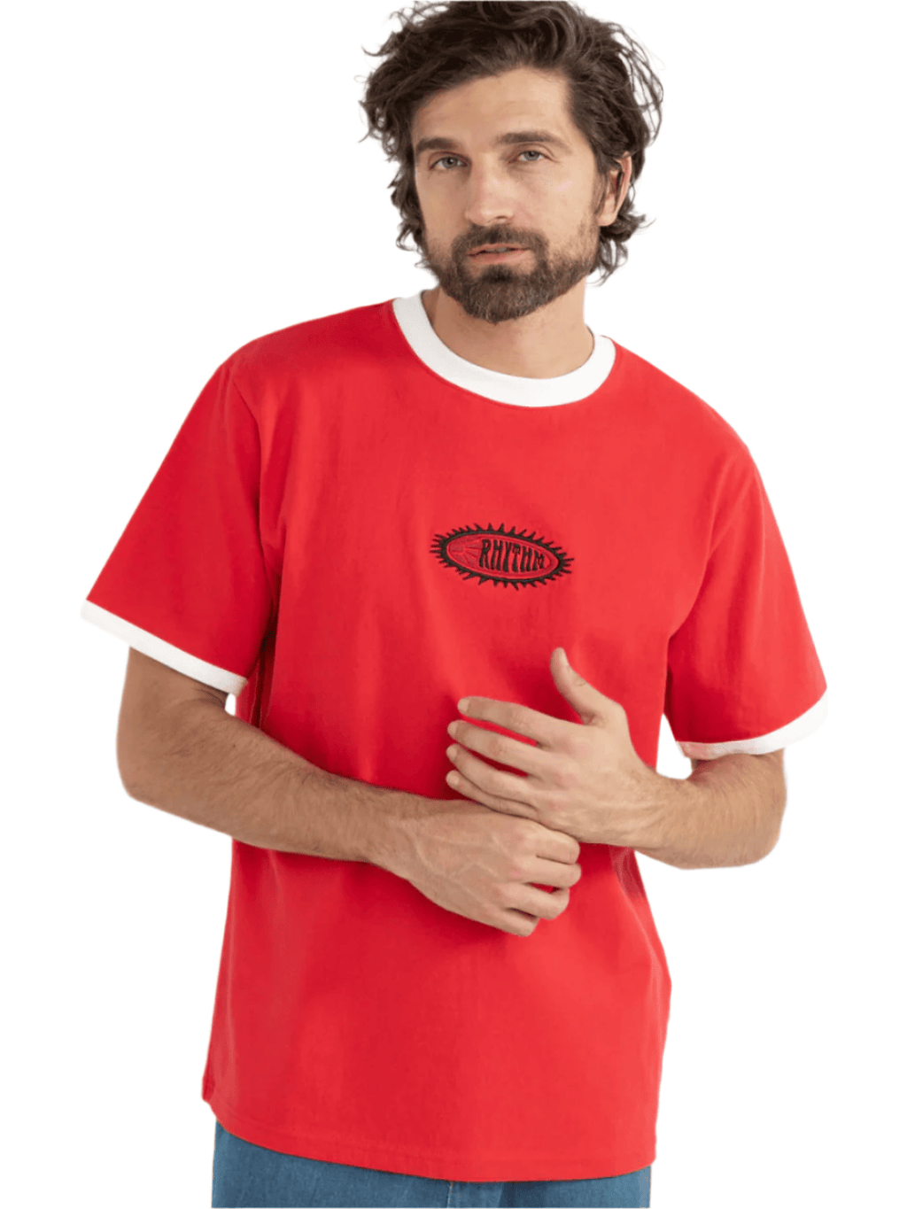Rhythm - Sun Dome Ringer Vintage Tee - Velocity 21