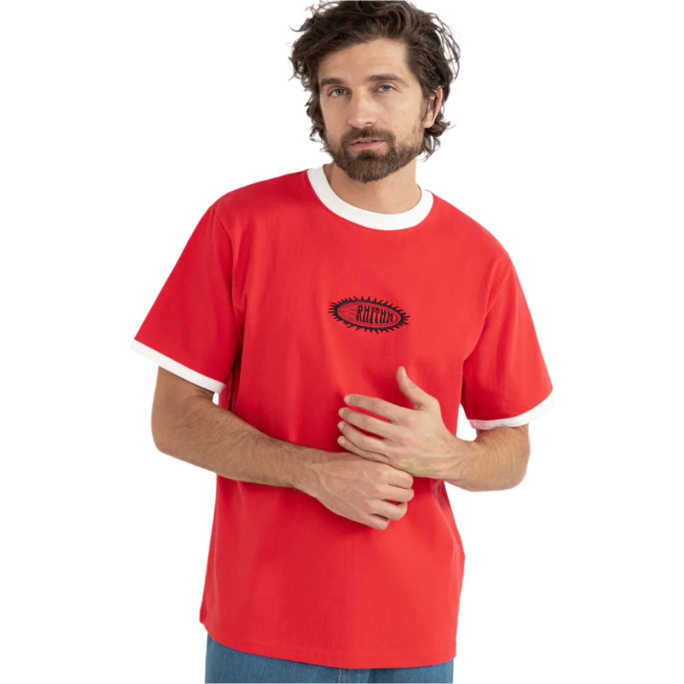 Rhythm - Sun Dome Ringer Vintage Tee - Velocity 21