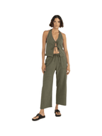 Rhythm - Louise Check Drawstring Pant - Velocity 21