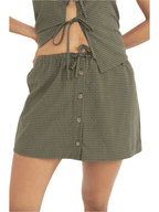 Rhythm - Louise Check Skort - Velocity 21