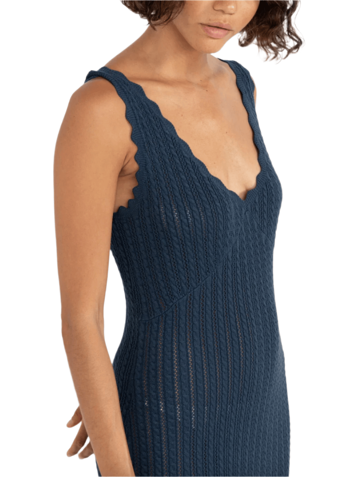 Rhythm - Scallop Knit Maxi Dress - Velocity 21
