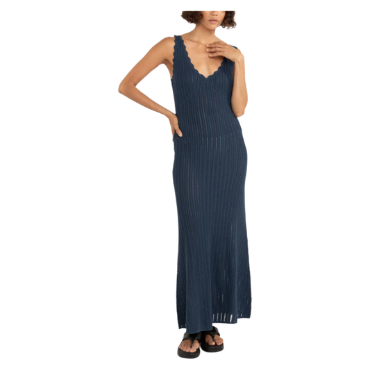 Rhythm - Scallop Knit Maxi Dress - Velocity 21
