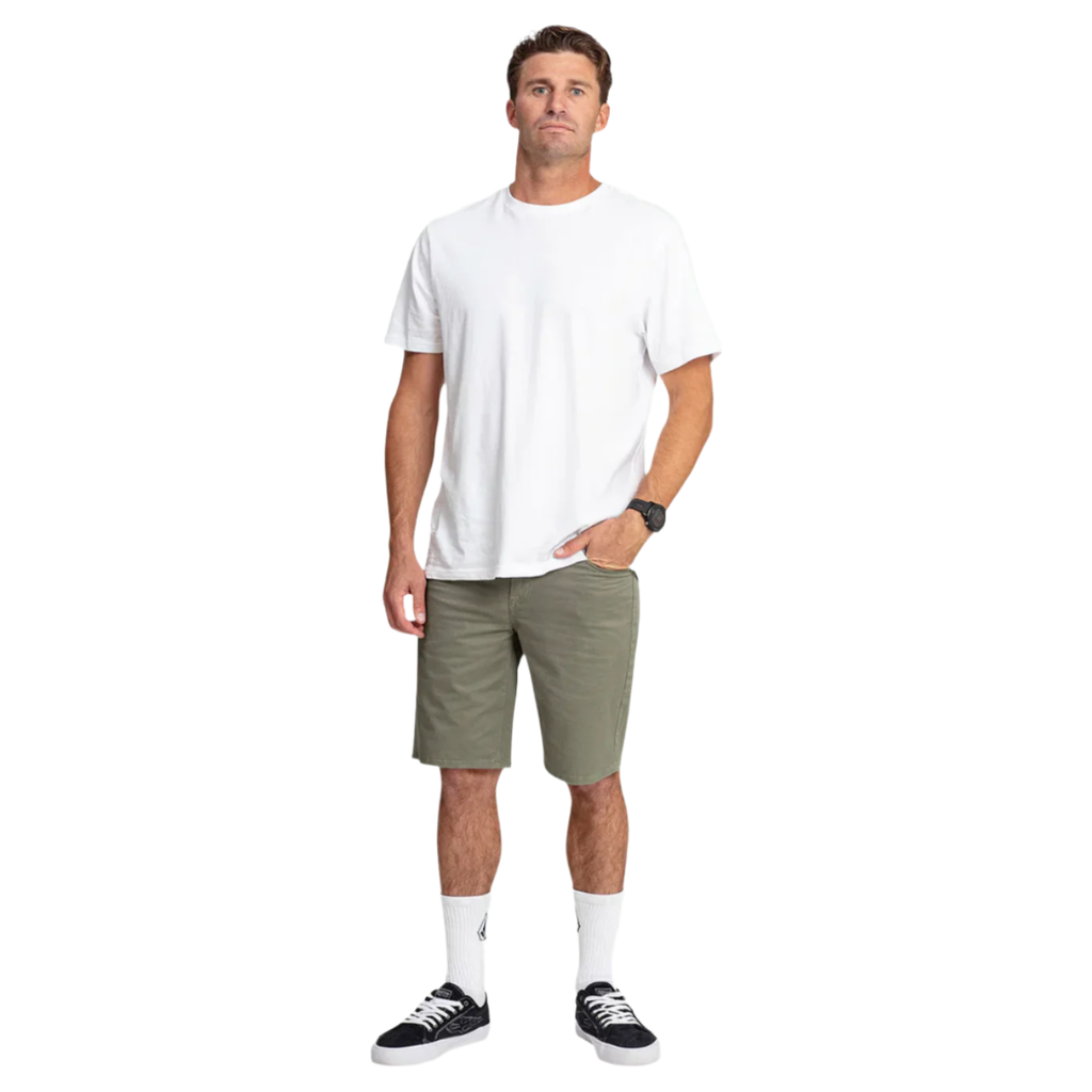 Volcom - Solver Lite 5 Pocket Short - Brindle - Velocity 21