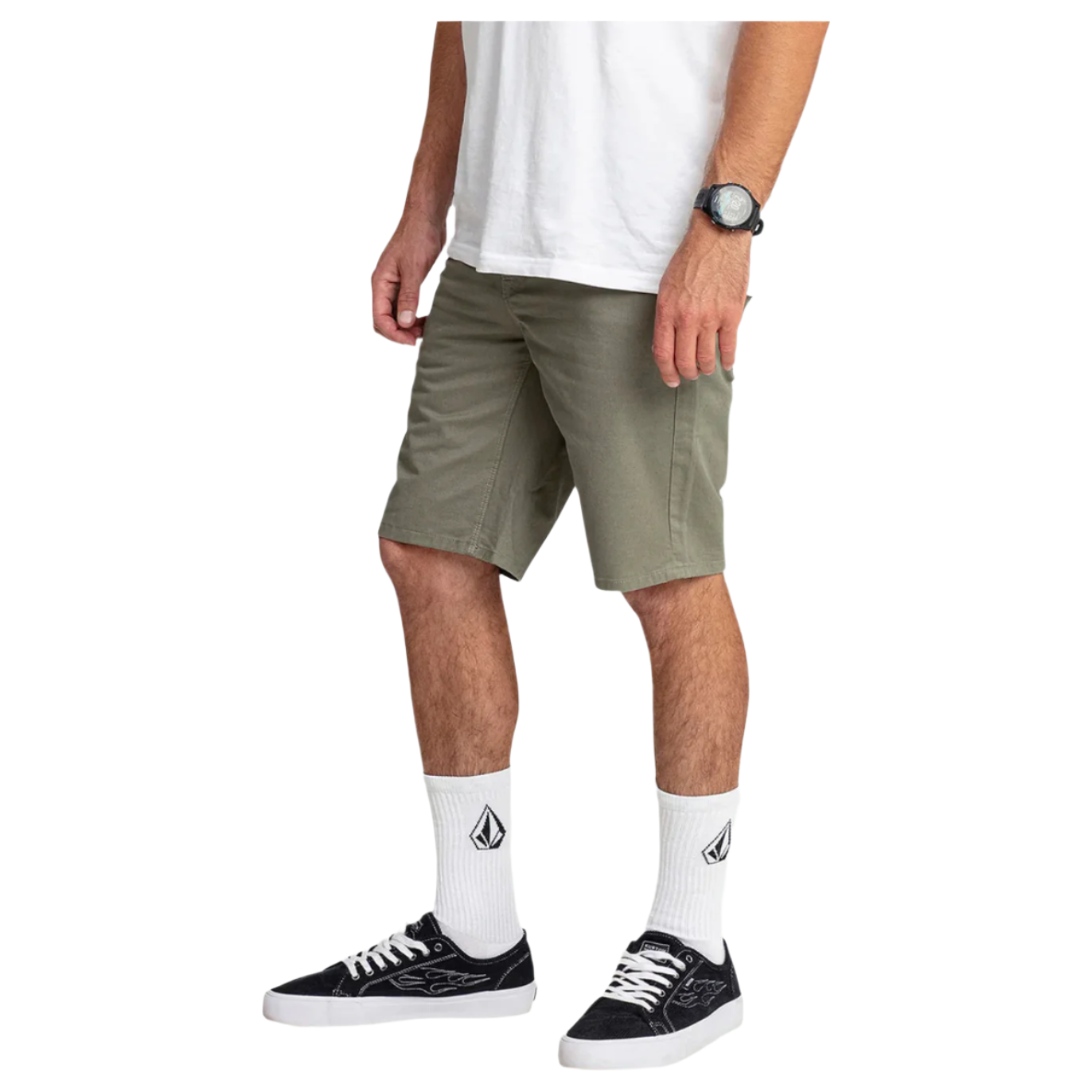Volcom - Solver Lite 5 Pocket Short - Brindle - Velocity 21